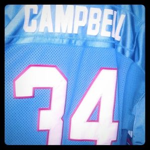 Houston Oilers Earl Campbell football jersey